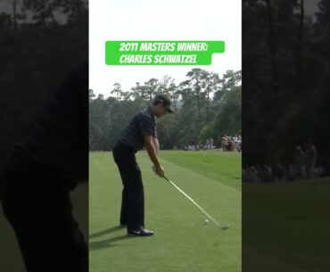 2011 Masters Winner Charles Schwartzel #charlesschwartzel #themasters #golfswing #augusta #golf