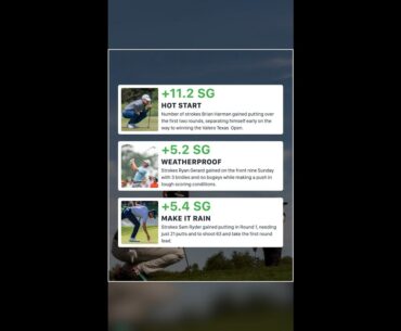 Strokes Gained Lessons From the Valero Texas Open | 2025 PGA Tour Recap