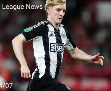 Anthony Gordon injury latest as another Newcastle player is ruled out of Man Utd game