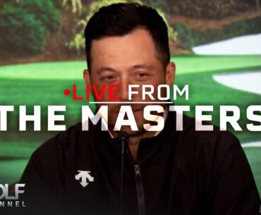 Xander Schauffele motivated by injury recovery (FULL PRESSER) | Live From the Masters | Golf Channel
