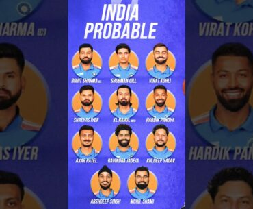India vs Newzealand Champions Trophy 2025 Playing 11 😱 | भारत की खूंखार प्लेइंग 11 हुआ घोषित 😱😯