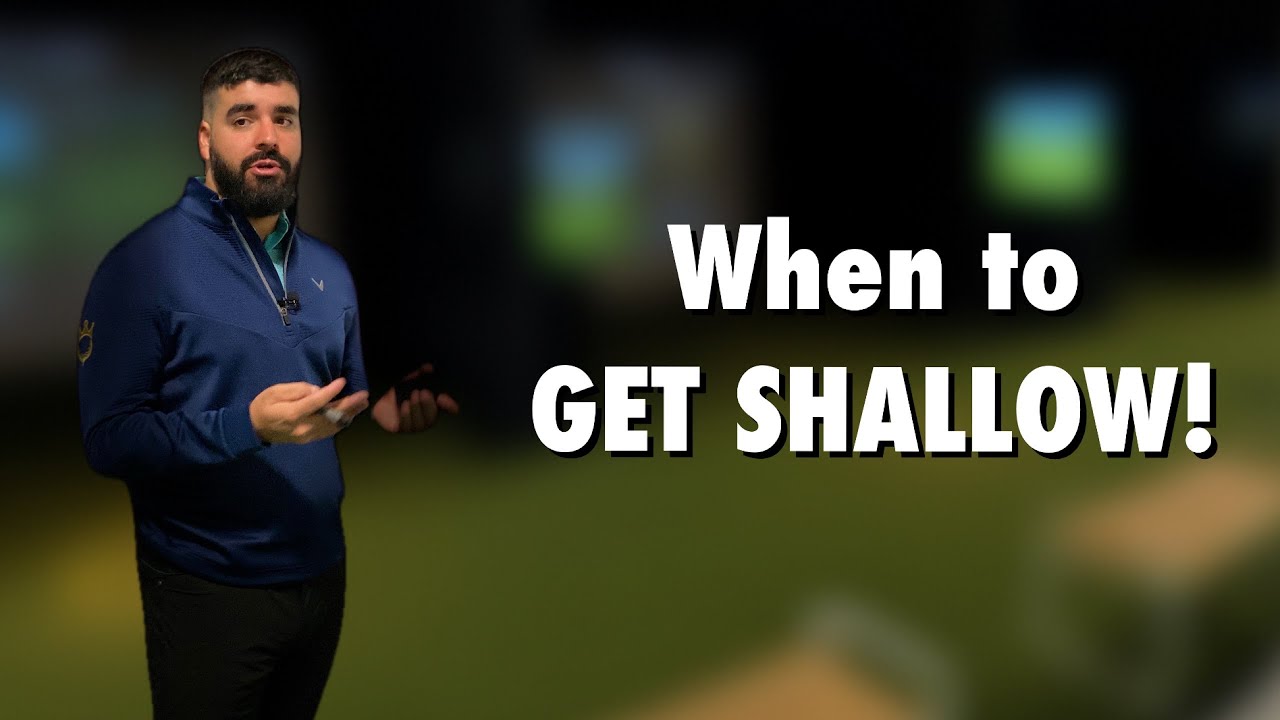 WHEN should you SHALLOW the club? 🤔 WHEN should you SHALLOW the club? 🤔