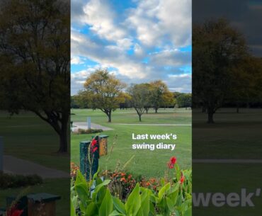 My golf swing diary 🤍