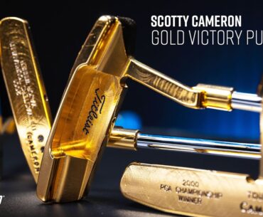 RARE SCOTTY CAMERON COLLECTION | Scotty Cameron Gold Victory Putters