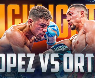Teofimo Lopez vs Jamaine Ortiz HIGHLIGHTS | BOXING FULL FIGHT HD