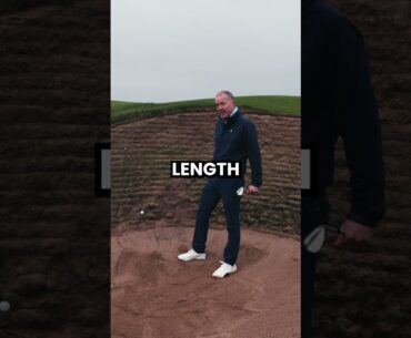 What can you do if your ball is embedded in the face of a bunker? #golfrules #golftips