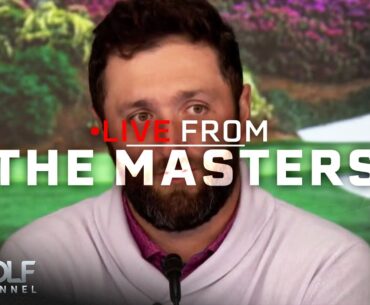 Jon Rahm 'feeling good' after 'tough' 2024 (FULL PRESSER) | Live From the Masters | Golf Channel