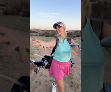 absolute cinematic masterpiece. #golf #golfgirls #funny #ellahperry #frozen2 #lostinthewoods