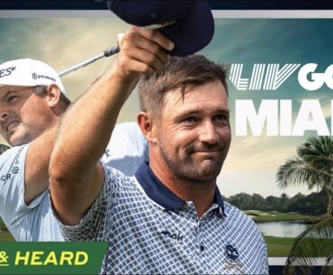 Masters Prep with Bryson DeChambeau and Patrick Reed at LIV Golf Miami