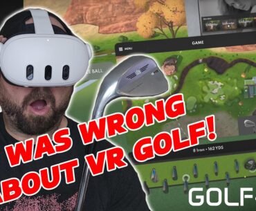 Updated Golf+ VR Review! How to Make VR FEEL LIKE  REAL GOLF! Meta Quest 3