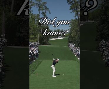 Did you know? It’s the Masters ⛳️