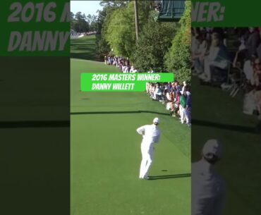 2016 Masters Winner Danny Willett #dannywillett #themasters #golfswing #golf #augusta