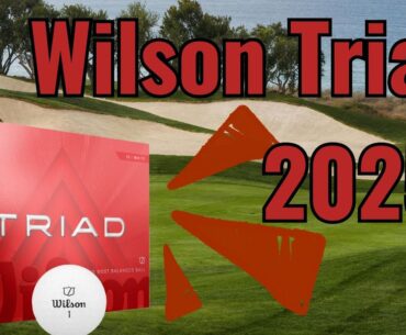 2025 Wilson Triad Golf Ball Review | Is Softer Better?