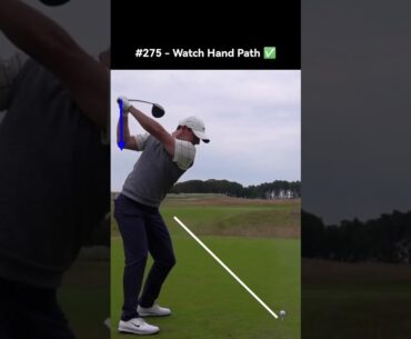 Hand Path: Golf Swing Slow Motion Driver Rory McIlroy