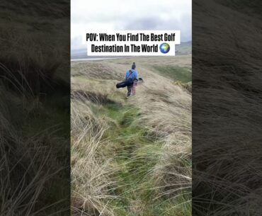 ⛳️These aren’t your ordinary Golf Courses⭐️ #golf #golfcourse #ireland