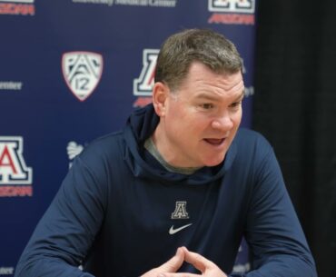 Arizona Basketball Press Conference - Tommy Lloyd