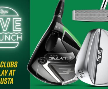 Golf Clubs In Play at Augusta