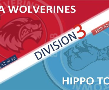 2025 - Division Three, matchday 12 - Alba Wolverines v Hippo Town