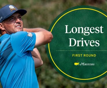The Longest Drives From the First Round | The 2025 Masters