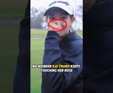No wonder Kai Trump keeps touching her nose. -1#shorts#kaitrump#trump#celebrity