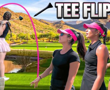 The Tee Flip Decides EVERYTHING… (2v2 Golf Challenge Gets Gross) | Golf Girl Games