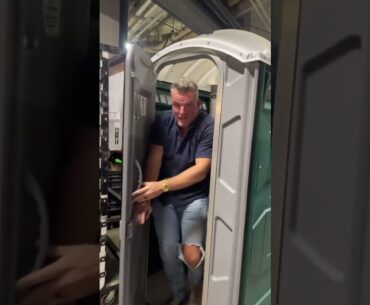 #CMPunk did a bathroom prank on Pat McAfee before #WWERAW