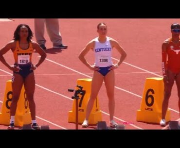 Women's 100m Hurdles Final (2025 Texas Relays)