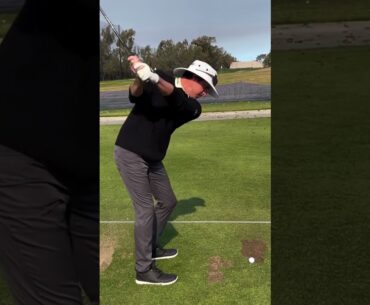 joel dahmen swing slow motion IRONS