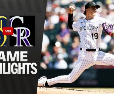 Brewers vs. Rockies Highlights (4/10/25) | MLB Highlights