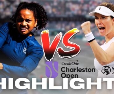 Danielle Collins vs. Robin Montgomery | 2025 Charleston Open R2 | WTA Match Highlights