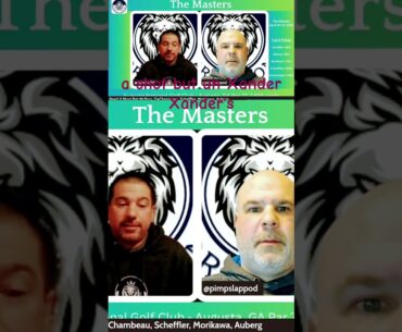 🤑💰⛳️#themasters Live bets and big bombs to get paid #augustanational#majorchampionship