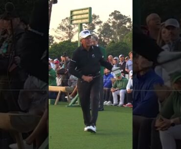 Gary Player high kick. A tradition unlike any other. #themasters