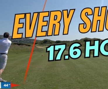 Royal St Davids Golf Club - Back 9 every shot 17 HCP player