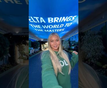 AD From take-off to tee-off, @delta is taking the game to new heights! 🌺✈️ Happy Masters week!