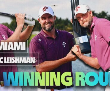 Marc Leishman's Winning Round Highlights at Trump National Miami | LIV on FOX