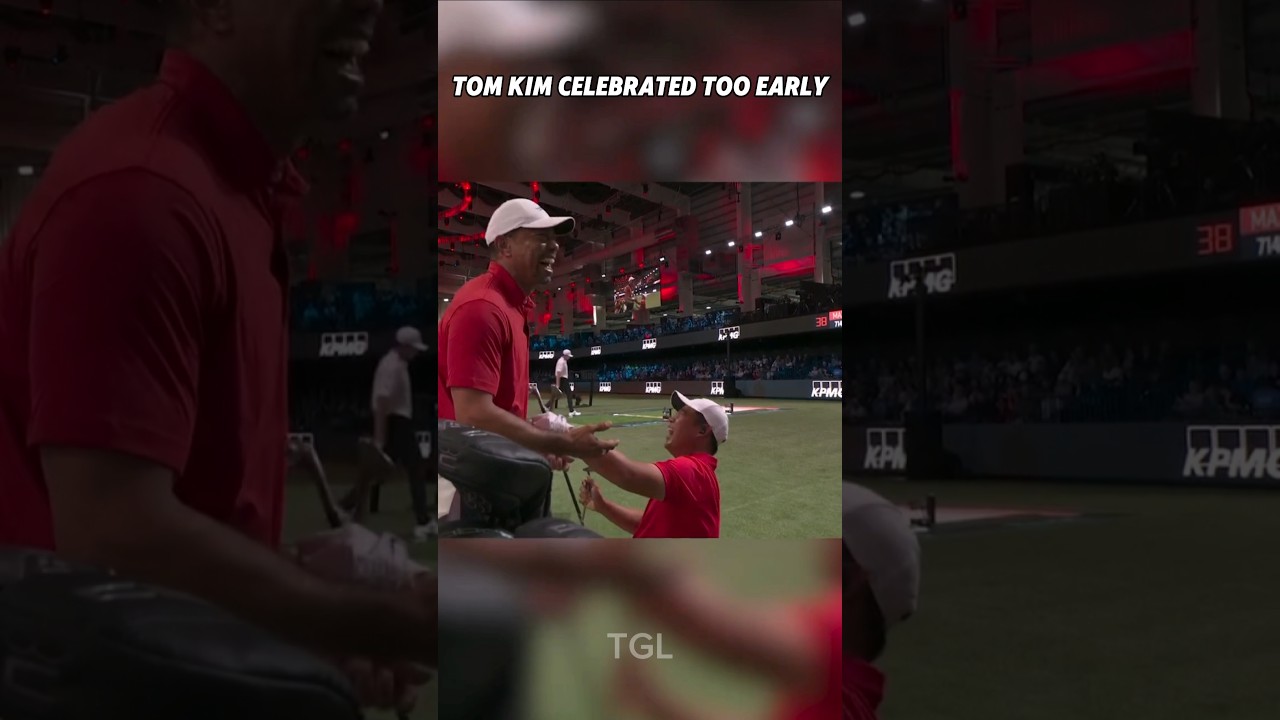 Tom Kim Celebrated Too early in TGL Golf Tom Kim Celebrated Too early in TGL Golf
