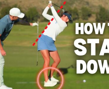 The MOST RELIABLE Way To Fix STANDING UP In The Golf Swing!