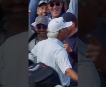 Fred Couples started his first round off right. #themasters
