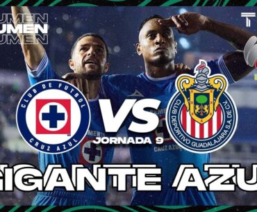 Resumen y gol | Cruz Azul vs Chivas | Liga Mx -AP2024 - J9 | TUDN