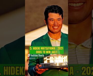 The 8 Biggest Longshots to Win The Masters PART 2