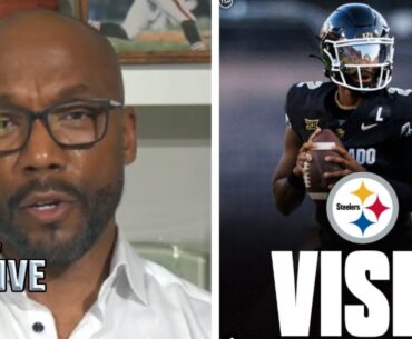 NFL LIVE | "Aaron Rodgers deal dead?" - Riddick on Steelers hosting Shedeur Sanders before NFL draft