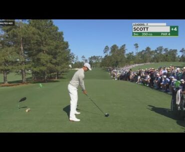 Adam Scott Insane Hole-out???!!! - Masters 2025