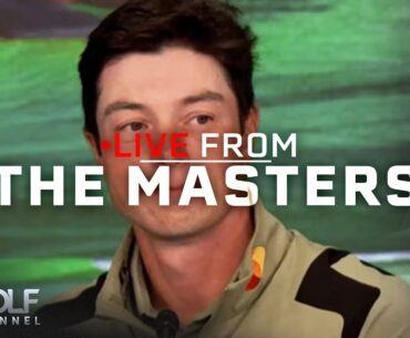 Viktor Hovland: 'Juices are flowing' (FULL PRESSER) | Live from the Masters | Golf Channel