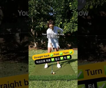 What makes a powerful, consistent iron swing?