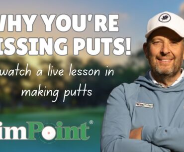 Golf Putting Masterclass | Lady Golfer learning AimPoint Green Reading: From Misses to Makes