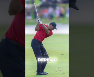 How Tiger Woods CHANGED His Swing 4 Times!?🐯⛳ #shorts #tigerwoods