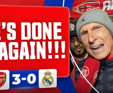 He’s Done It Again!!! (Lee Judges) | Arsenal 3-0 Real Madrid
