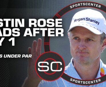 'The ball is in Justin Rose's hands' - Andy North after Day 1 of the 2025 Masters | SportsCenter