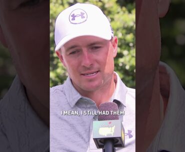 Jordan Spieth talks about taboo subject at Augusta National