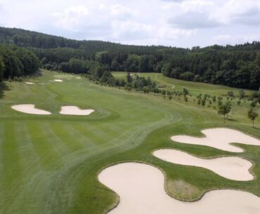 Golf resort Kaskáda - hřiště - 6. jamka na Dřevěné